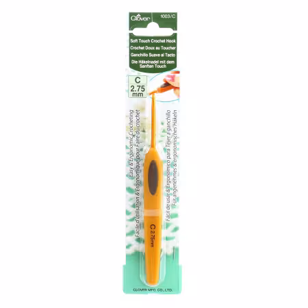 Clover Soft Touch Crochet Hook Size 2.75
