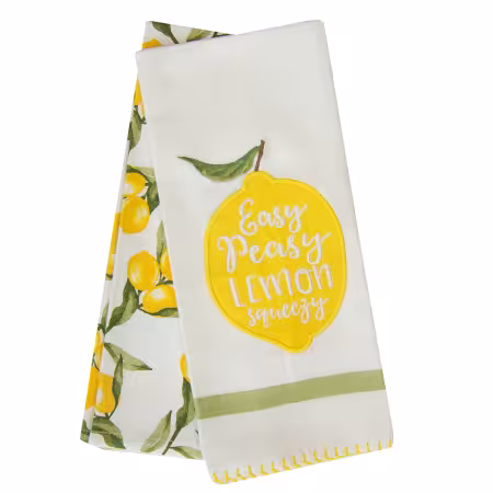 Spring Lemons Tea Towel Set