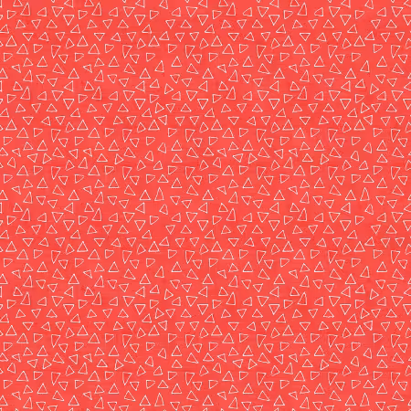 Coral Floating Triangles Digitally Printed BEN041625