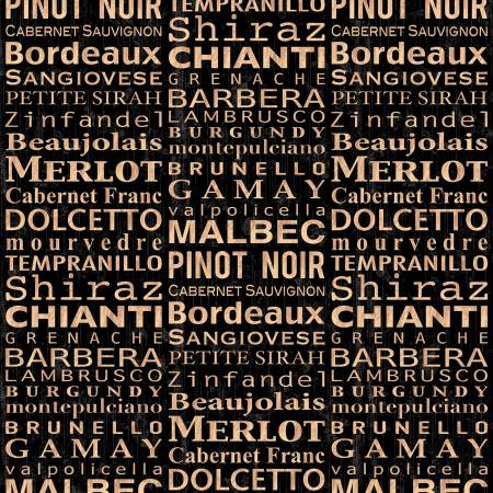 Black Wine Words