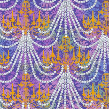 Gold Chandelier Pearls