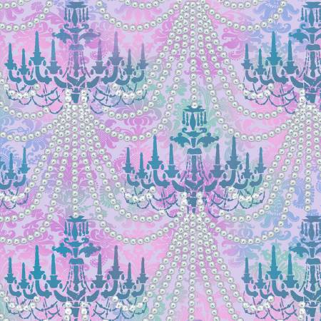 Lilac Chandelier Pearls