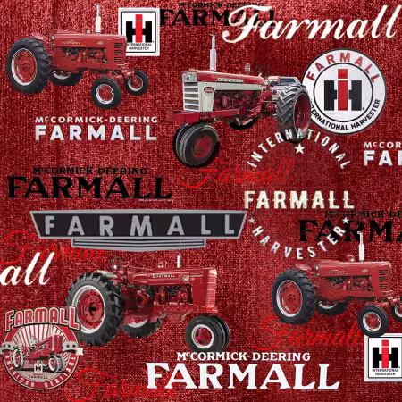 Farmall Tractors Combos Red