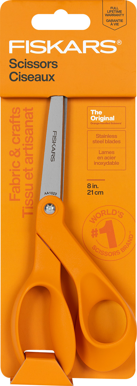 Fiskars All Purpose Bent Right Handed Scissor In