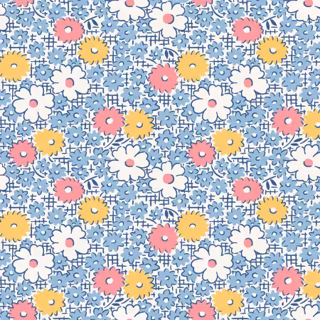 Blue Floral