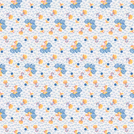 Blue Tiny Floral