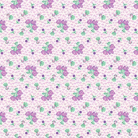 Purple Tiny Floral