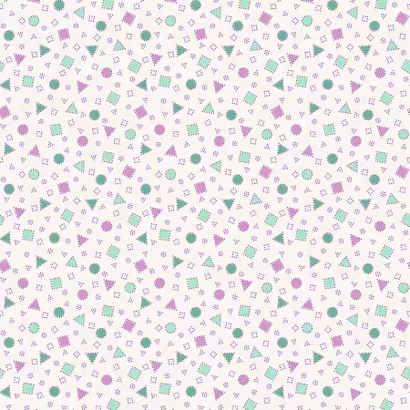 Purple/Green Shapes