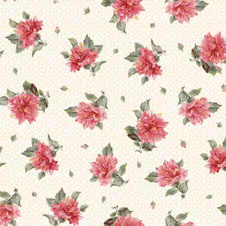 Cream Tossed Flower