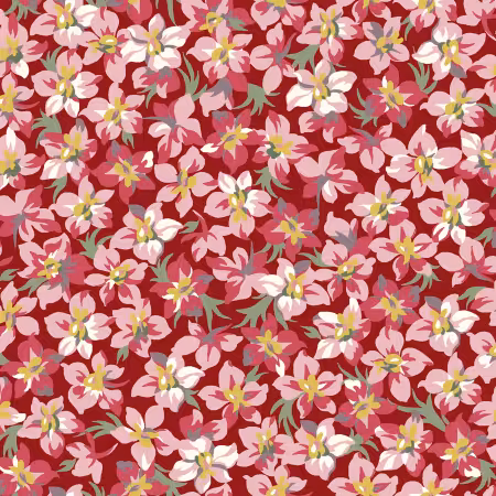 Red Packed Flower