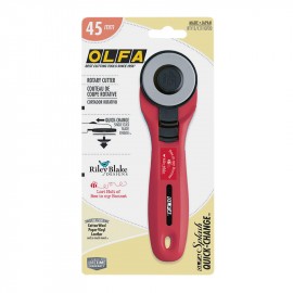 Olfa Deluxe 45mm Ergonomic Rotary Cutter | Olfa #RTY2DX