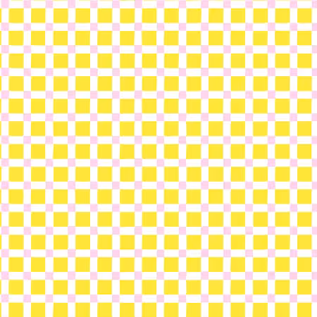 Yellow/Soft Pink Hopscotch