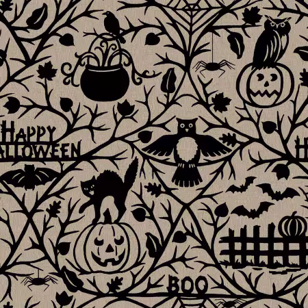 Tan/Black Pumpkin Grove