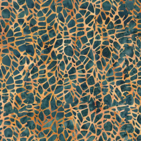 Multi Green Gold Orange Stone Strata
