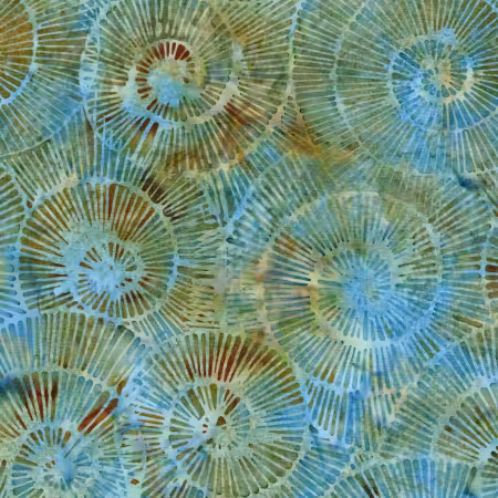 Multi Green Brown Blue Stone Strata