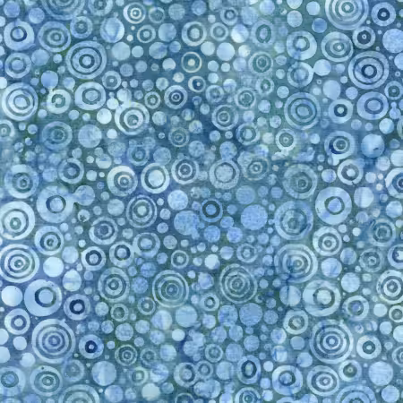 Multi Blue Teal Denim Stone Strata