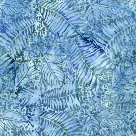 Multi Blue Teal Denim Stone Strata