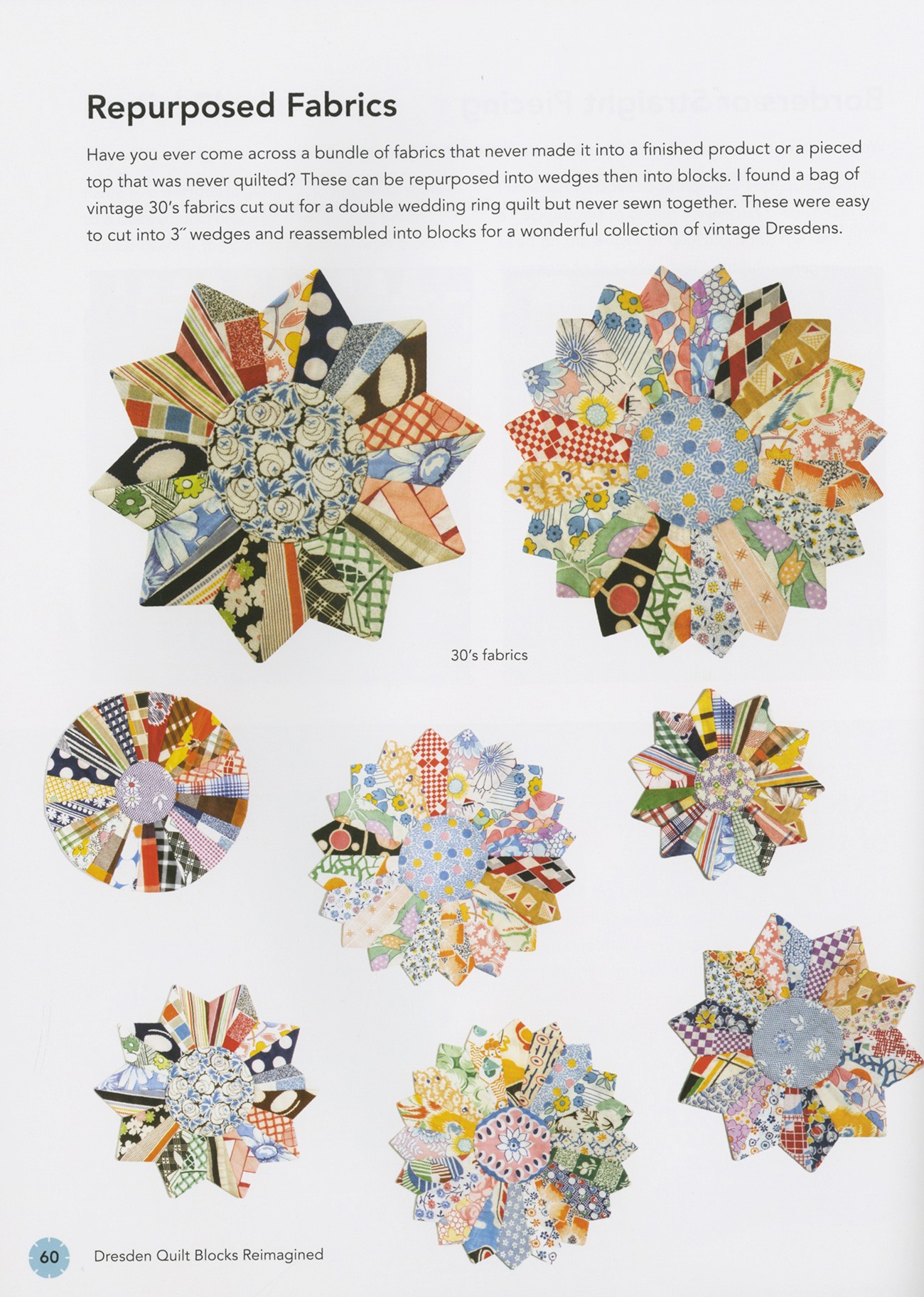 Dresden Quilt Blocks Reimagined