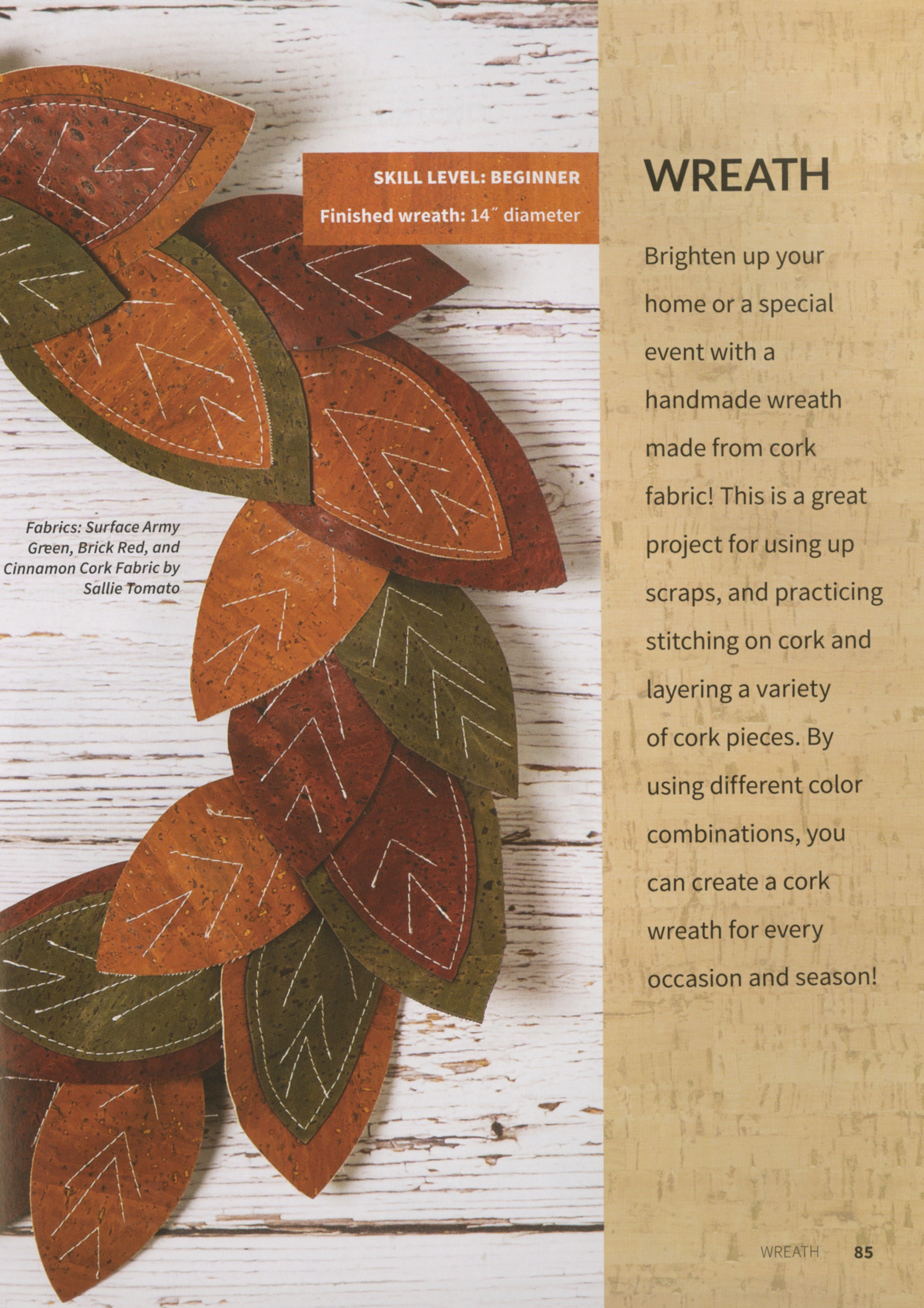 Create with Cork Fabric