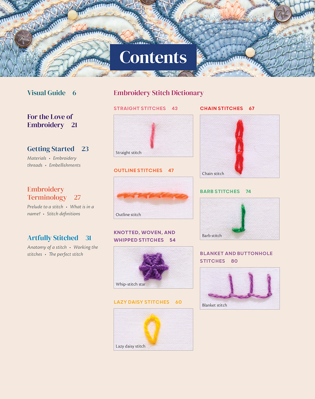 Hand Embroidery Dictionary