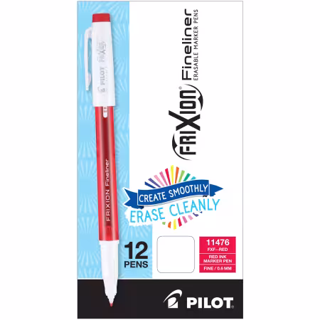 Frixion Fineliner Red