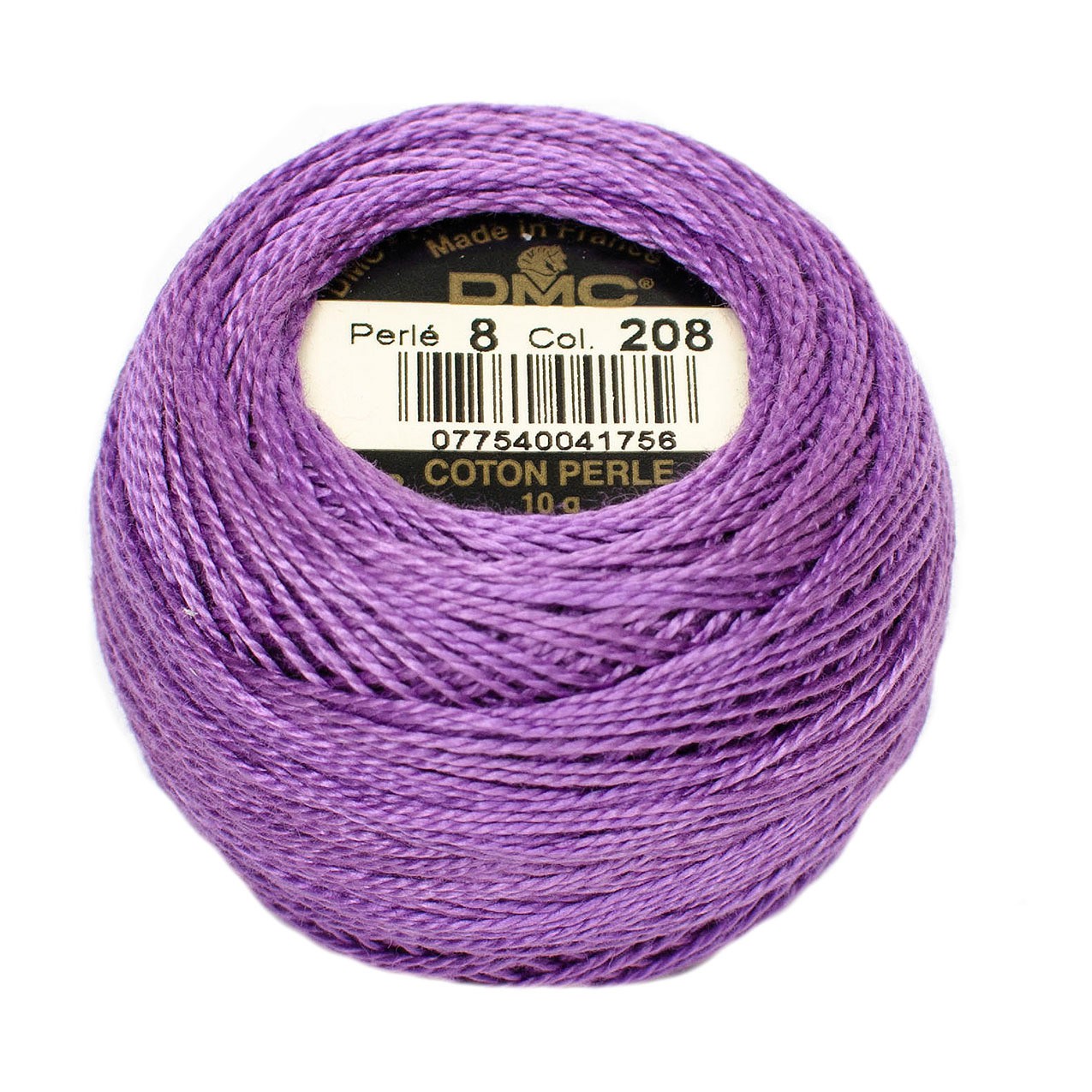 Pearl Cotton Balls Size 8 Very Dark Lavender