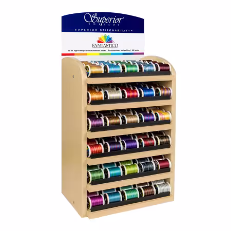Fantastico Variegated Polyester Countertop Thread Assortment Top 30 Colors