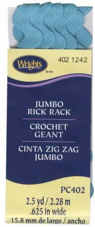 Jumbo Rick Rack Mediterranean