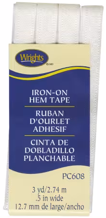 Iron On Hem Tape 3yd Oyster
