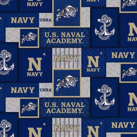 NCAA-Navy Midshipmen College Patch Fleece