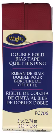 Double Fold Quilt Binding Brick