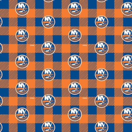 NHL-New York Islanders Buffalo Plaid Fleece