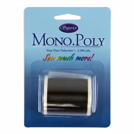 MonoPoly Invisible Polyester Thread .004in 2200yds Smoke