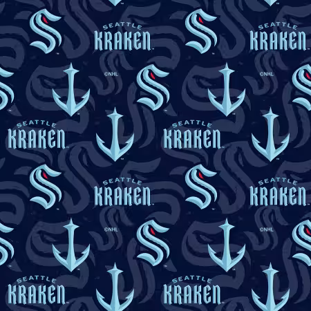 NHL Seattle Kraken on Cotton