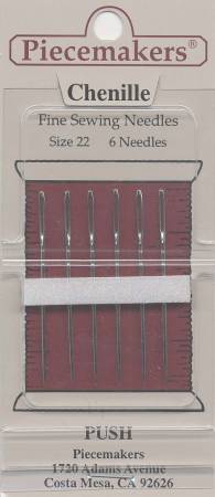 Piecemaker Chennile Needles Size 22