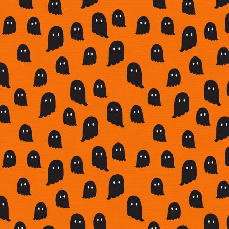 Halloween Ghosts Orange