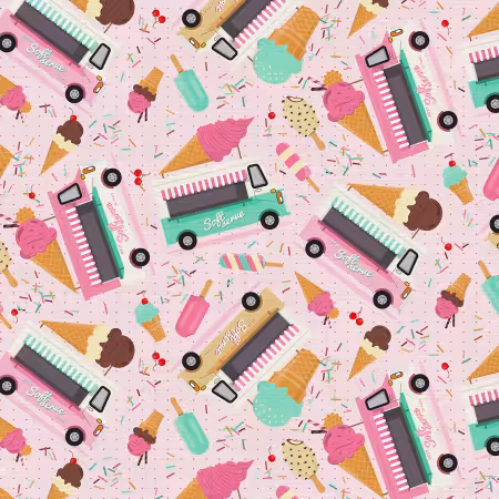 Ice Cream Dream Pink/Blue