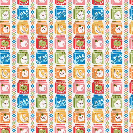 School Lunch Juice Boxes White