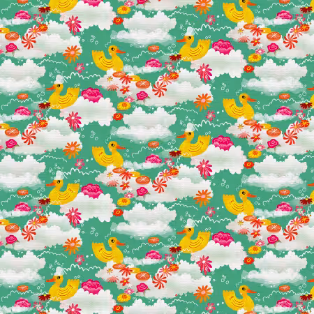 Rubber Ducky Green/Yellow