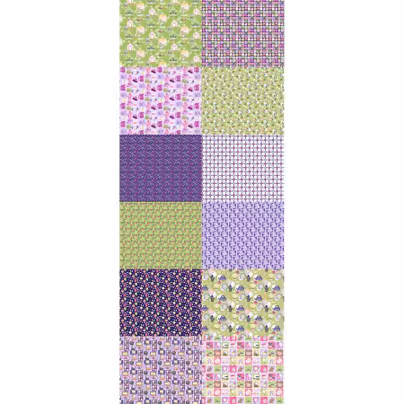 Pink Purple Ffs 12Pc