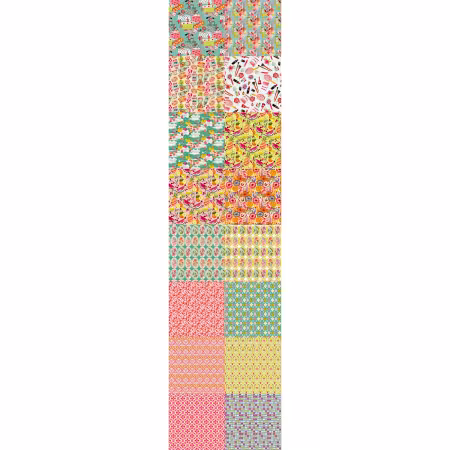 Flat Fat Stack 16Pc Multi