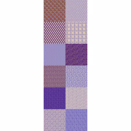 Blue Flat Fat Stack 12 Pc
