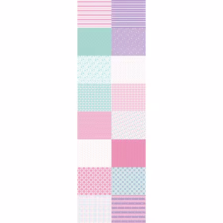 Playtime Primaries Ffs 16Pc, cuttable fat quarters