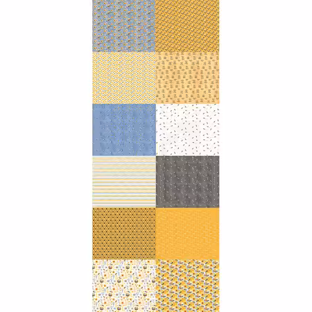 Sweet As Can Bee Ffs 12Pc Blue/Yellow