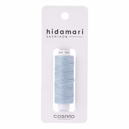 Cosmo Hidamari Sashiko Solid Thread 30 Meters Sky