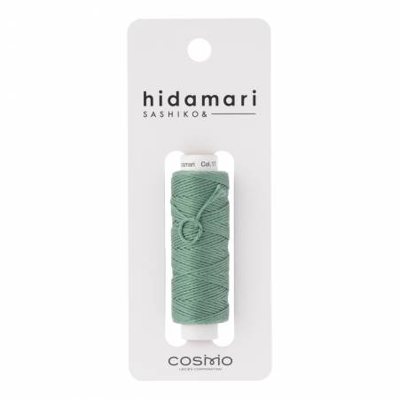 Cosmo Hidamari Sashiko Solid Thread 30 Meters Catnip