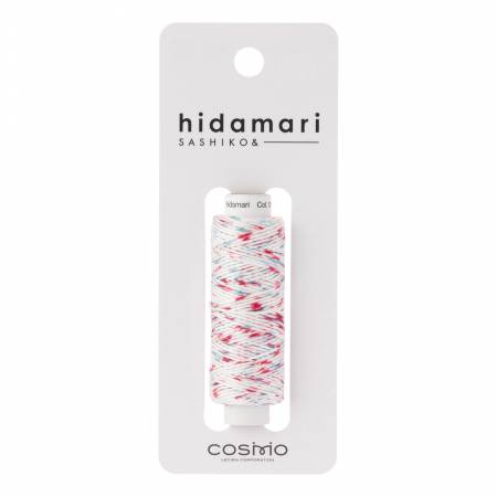 Cosmo Hidamari Sashiko Variegated Thread 30 Meters Shaved Ice