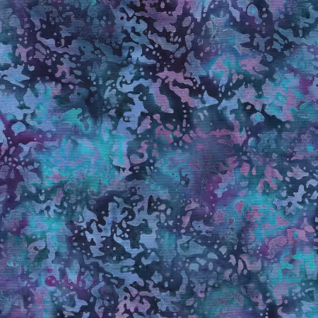 Grunge Texture-Multi Turquoise Purple. Made to Order.