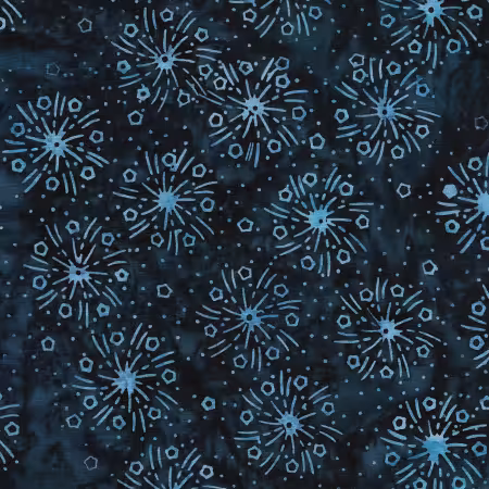 Starburst-Blue Midnight Blue. Made to Order.