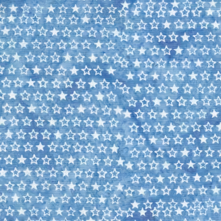 Stars-Blue Chambray. Made to Order.